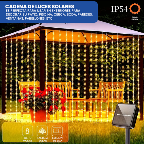 Luces Solares de Navidad PREMIUM